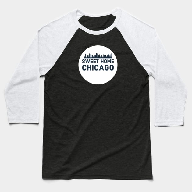 Sweet home Chicago Baseball T-Shirt by Room Thirty Four